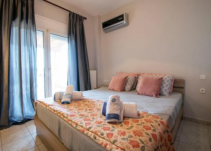 Aurora Sea View Maisonette - Nea Potidaia Halkidiki بيت للعطل نيا بوتيدايا