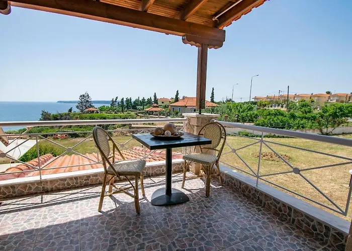 Tatil Evi Aurora Sea View Maisonette - Nea Potidaia Halkidiki