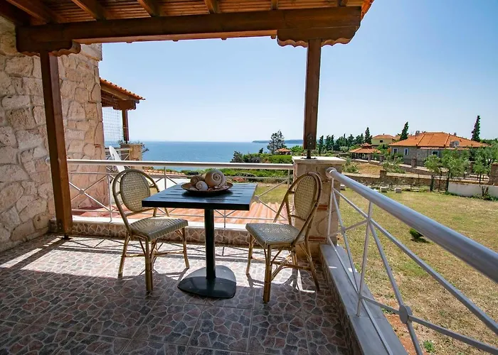 Tatil Evi Aurora Sea View Maisonette - Nea Potidaia Halkidiki Nea Poteidaia